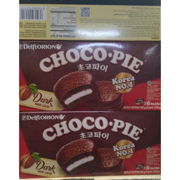 

Choco-Pie Korea no1 (isi 6) 180gram