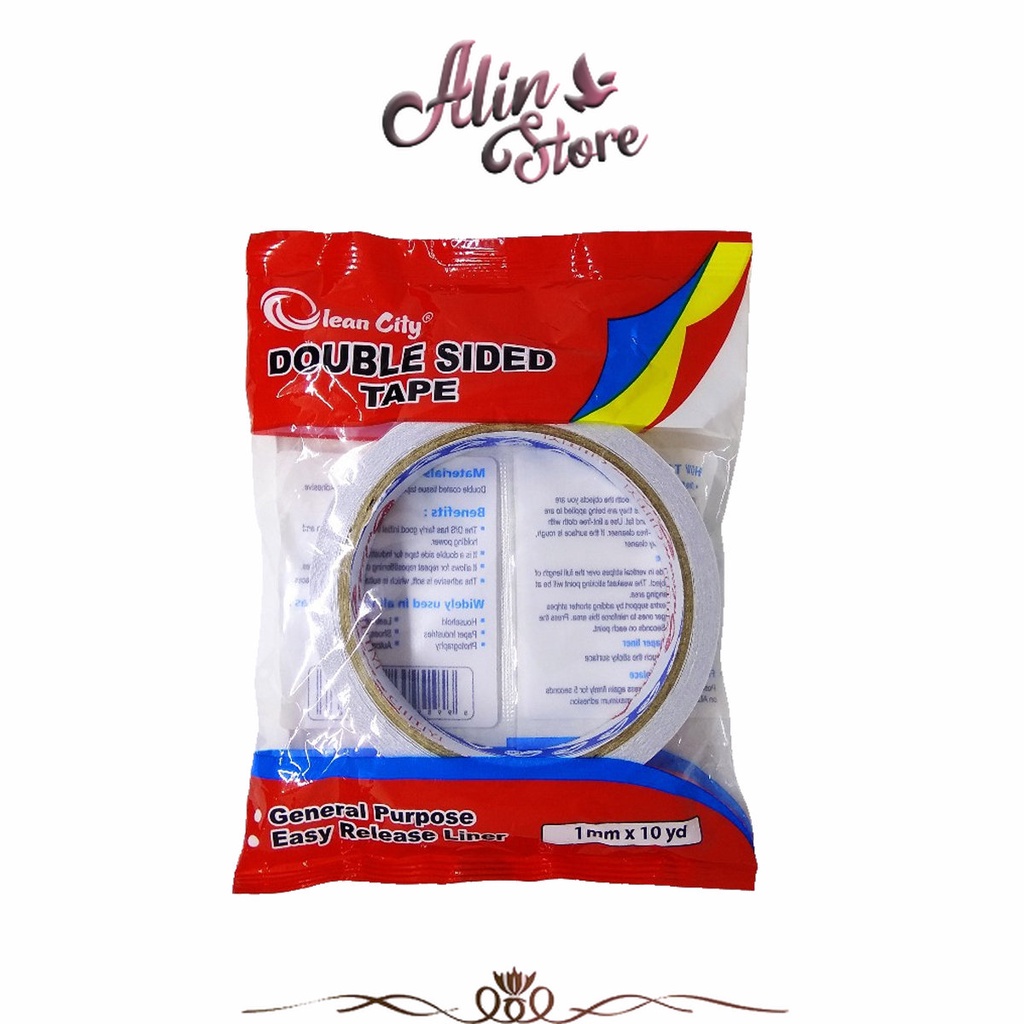 

Isolasi Double Side 1 Inch/ 24 Mm Oleancity