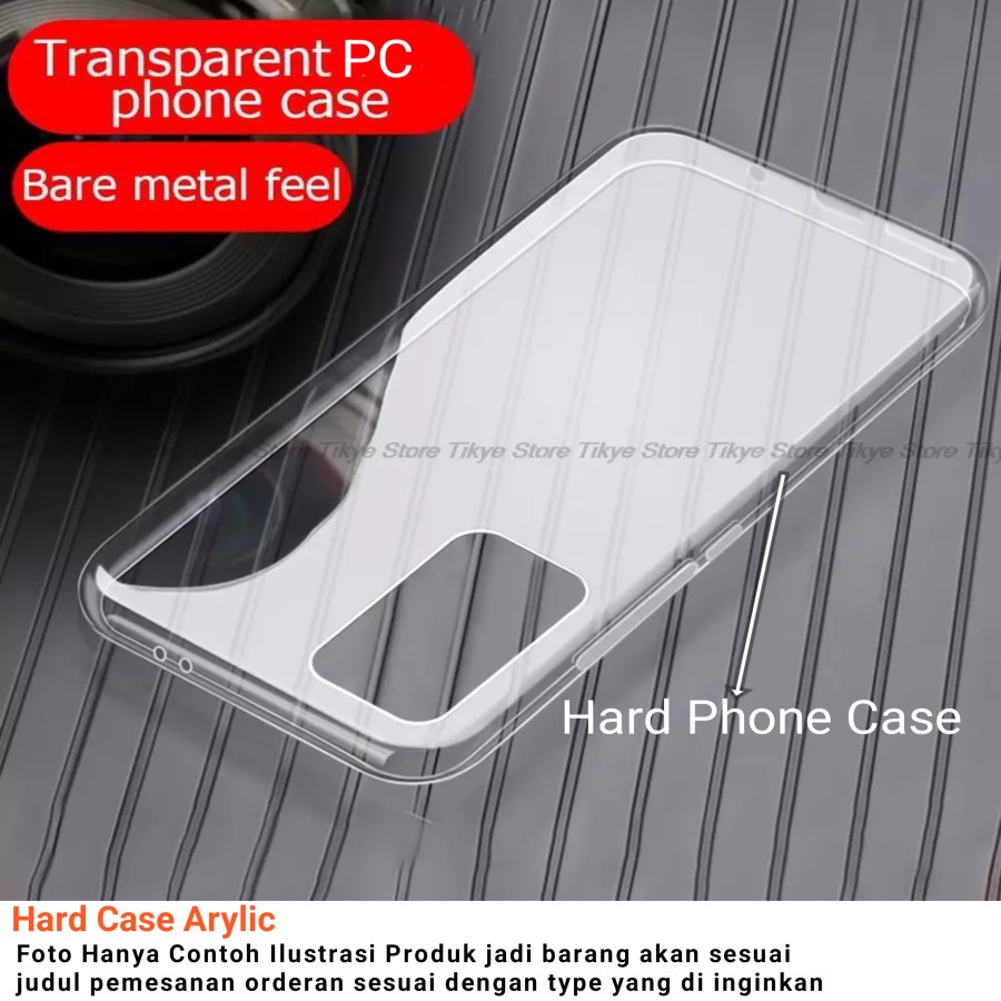 Hard Case Oneplus 6 Slim Fit Crystal Acrylic Case