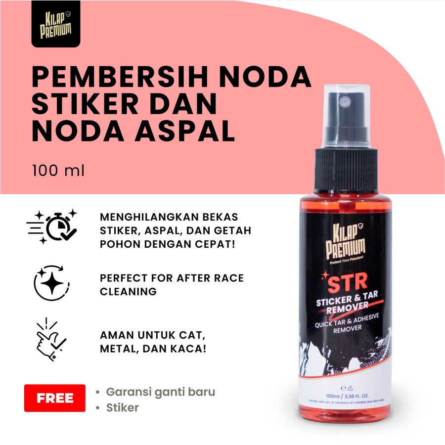 Jual Kilap Premium Str Sticker Tar Remover Penghilang Bekas Stiker Shopee Indonesia