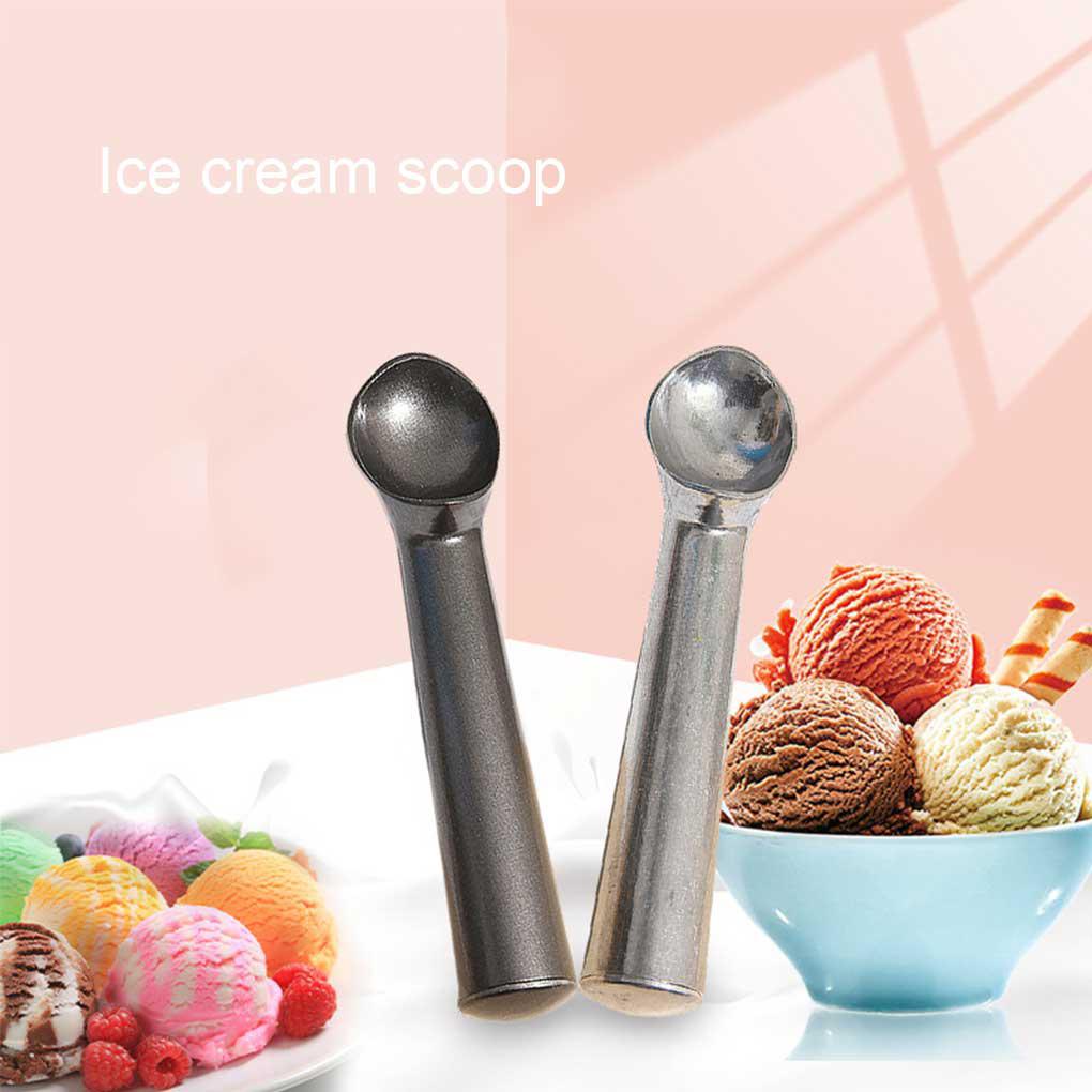 Ice Cream Scoop Nonstick Scooper Spoon Alat Pembuat Bola Dapur Paduan Aluminium Baller Digger Stack Komersial Rumah Cookie