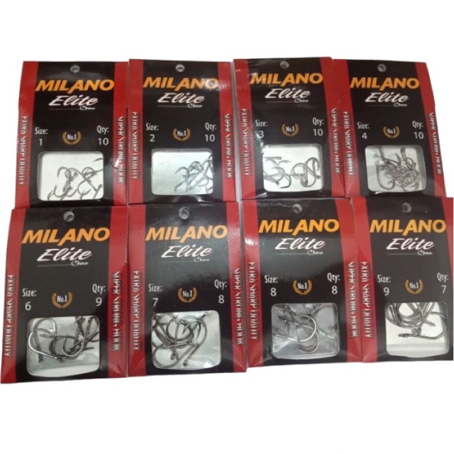 [BISA COD]Kail MILANO Elite Tamjam & kuat No 1.2.3.4.5.6.7.8.9 High Quality