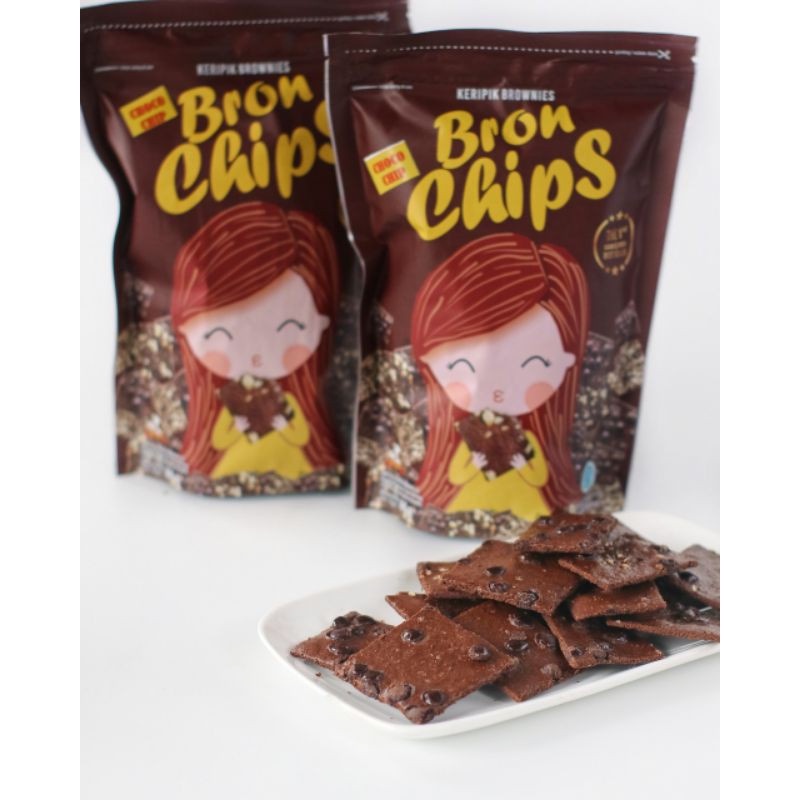 

Sedia Disini....Bron Chips Keripik Brownies 60gr/ Brownies Chips