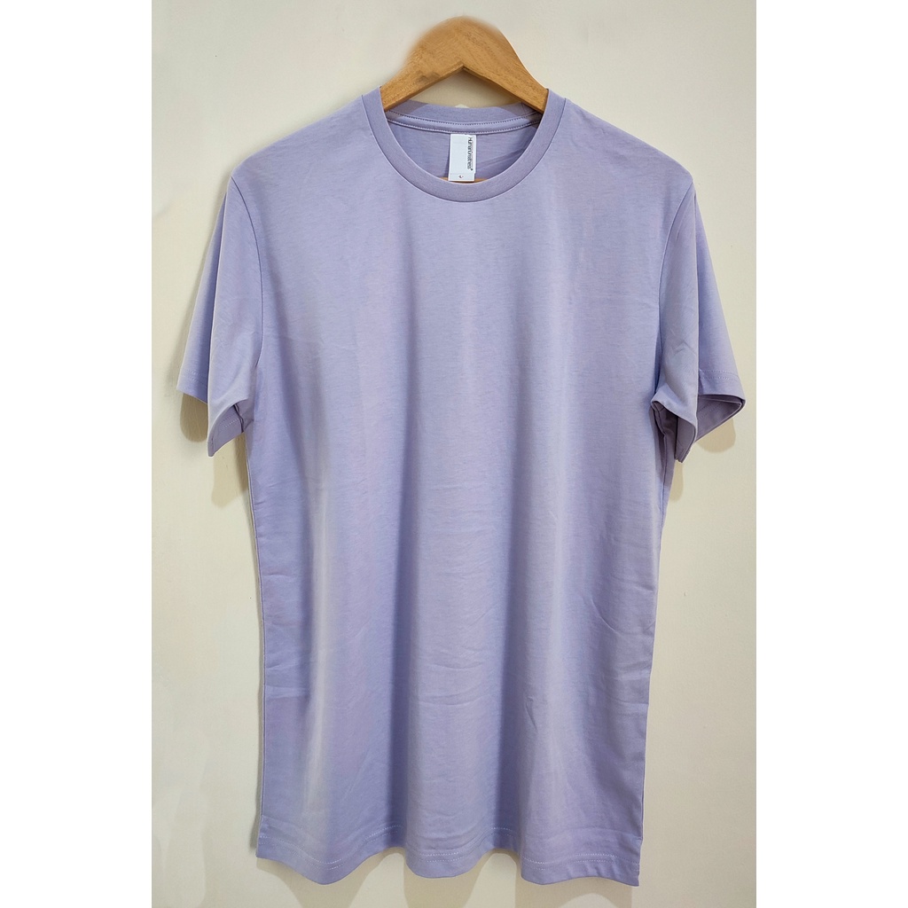 KAOS POLOS WARNA LILAC (UNTUK COWOK ATAUPUN CEWEK)