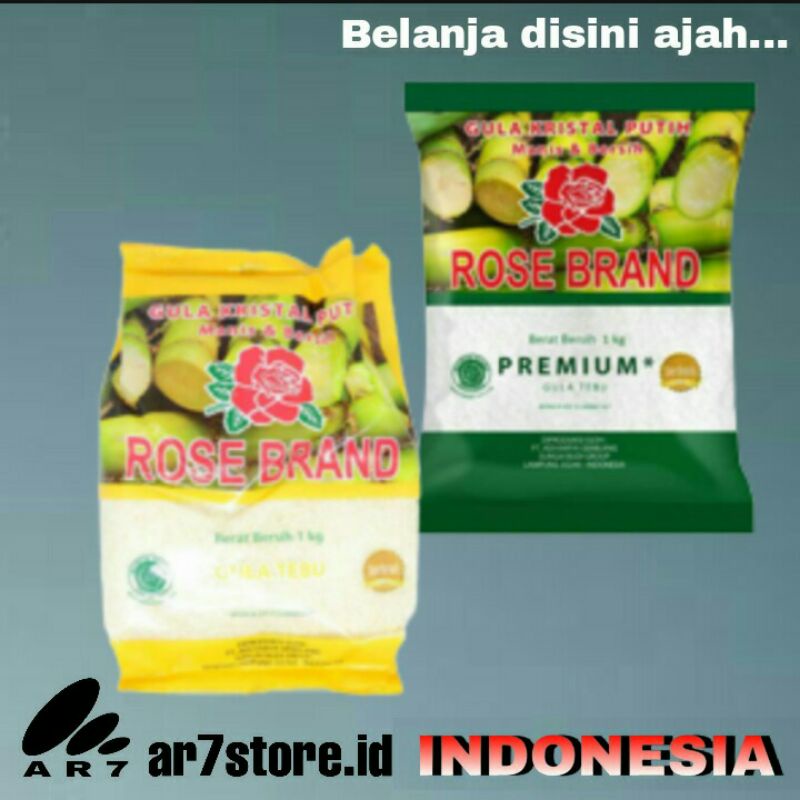 

ROSE BRAND Gula pasir 1 kg