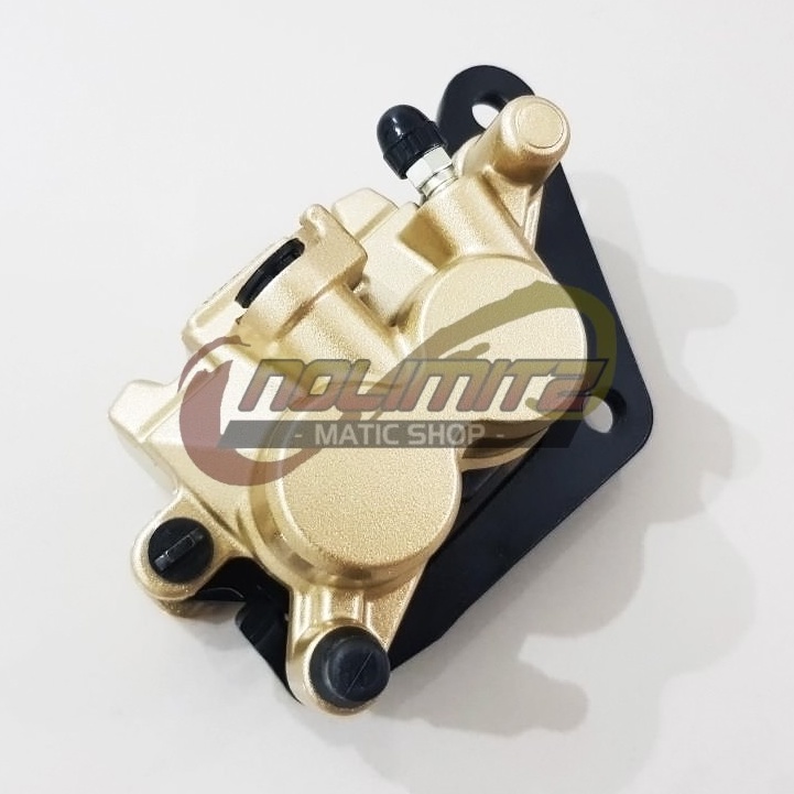 Kaliper Rem Depan ORI Yamaha 2 Piston Gold NMAX Aerox 155