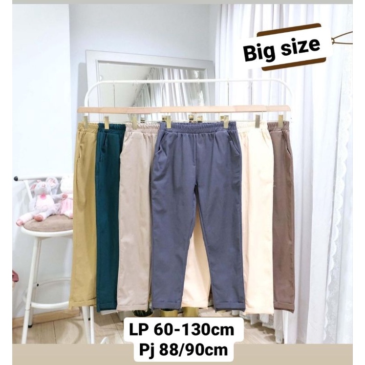 celana kerja wanita strech import /Fuji pants jumbo/standar