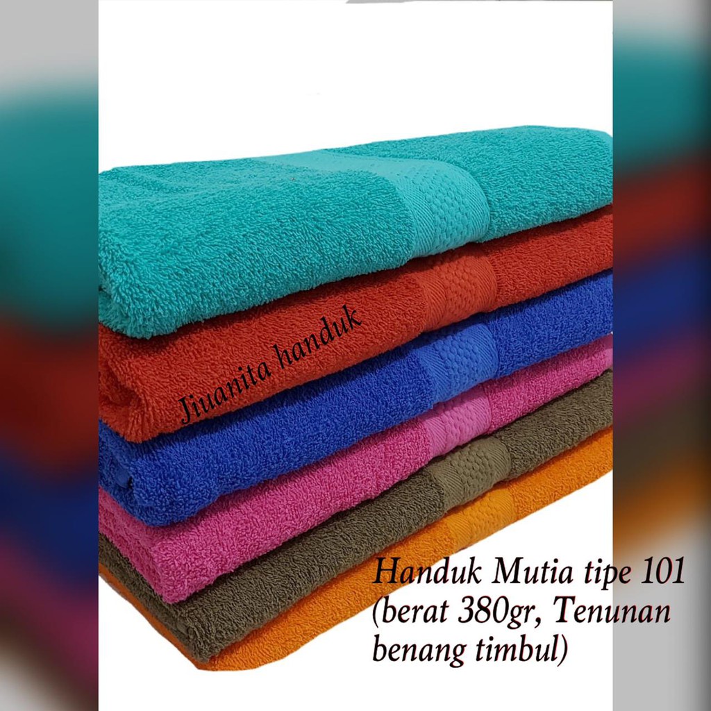 JH Handuk Mutia JUMBO Ukuran 70x140 (Paling Murah)