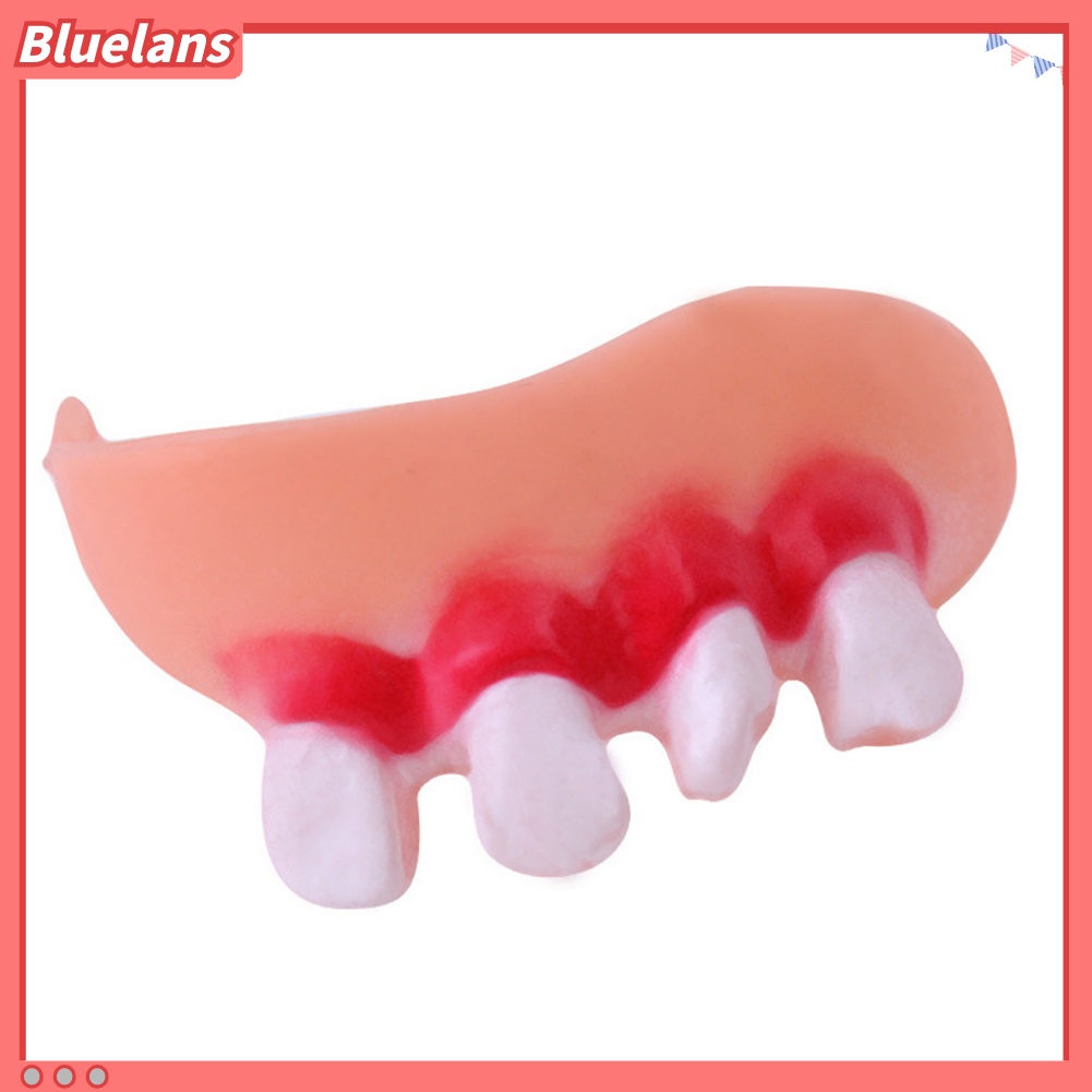 4pcs / Set Mainan Gigi Palsu Untuk Pesta Halloween
