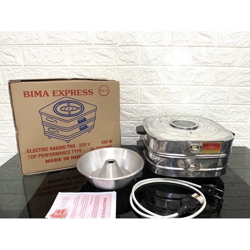 Oven listrik bima express oven bima 350watt 600watt baking pan panggangan kue listrik