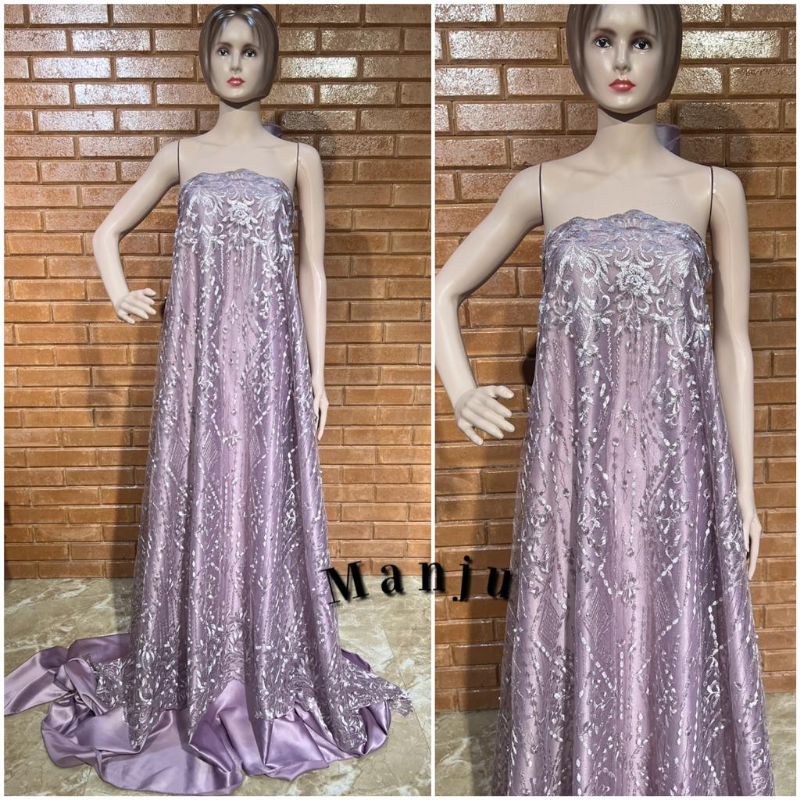 Kain tile Tulle brokat brukat mutiara /cocok untuk dress,gaun,seragaman,atasan kebaya,dll /TERBARU