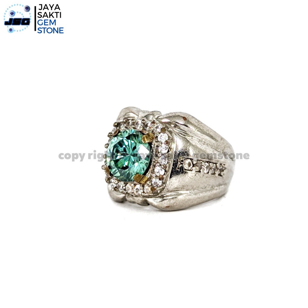 Batu Permata Blue Diamond Moissanite BDM02