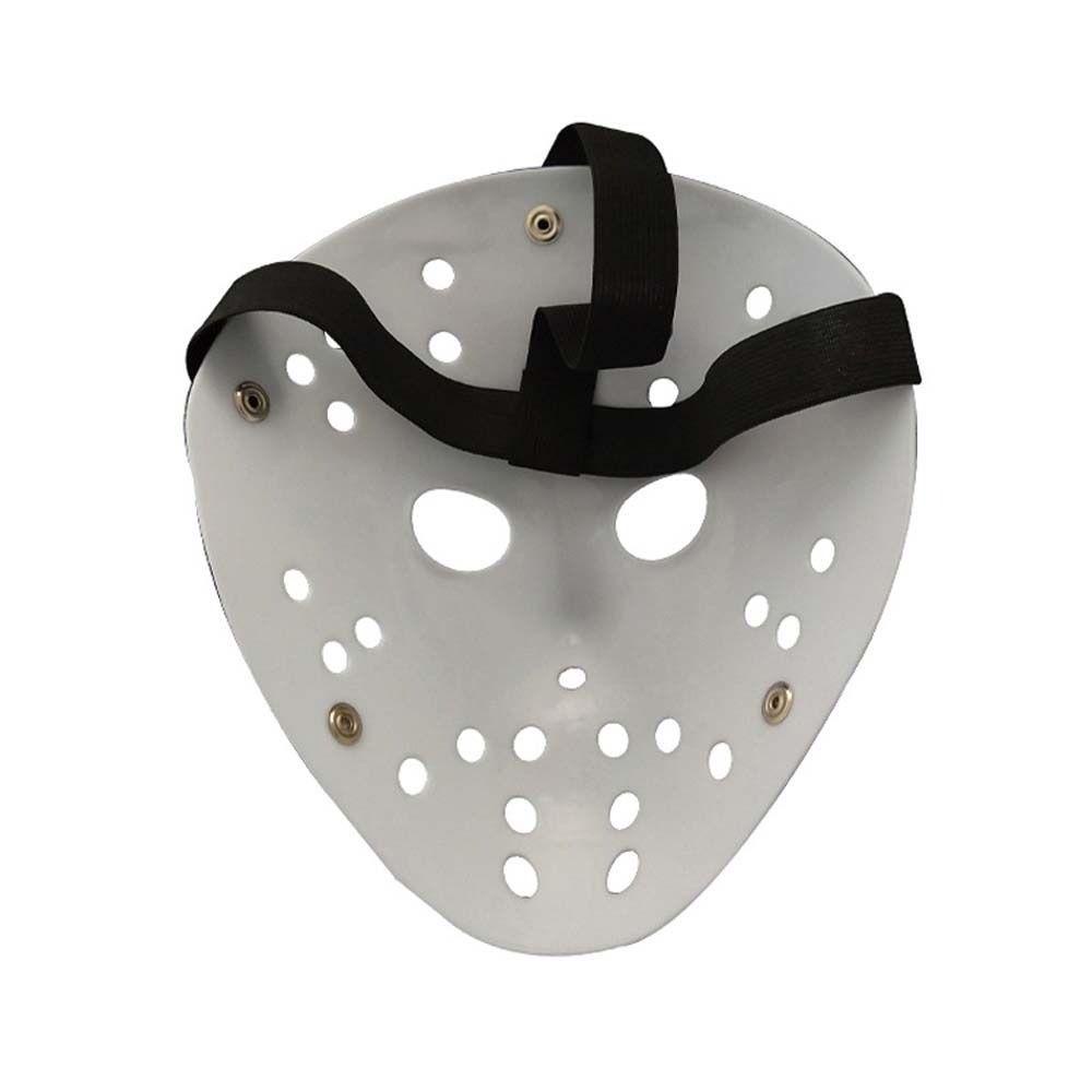 Nickolas1 Topeng Hoki Masquerade Festival Plastik Pesta Properti Jason Voorhees Kostum Cosplay Topeng Wajah Topeng Halloween