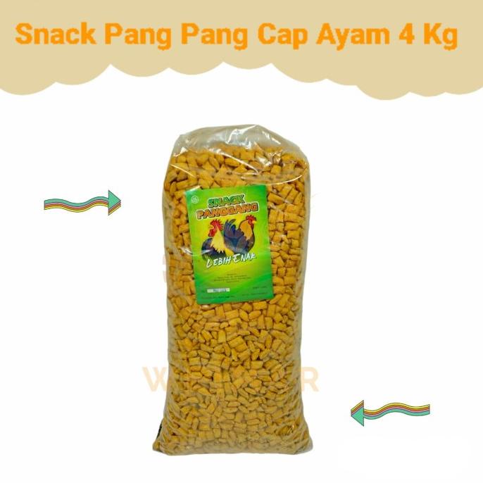

Snack Pang Pang Manis Cap Ayam 4 Kg Terlaris