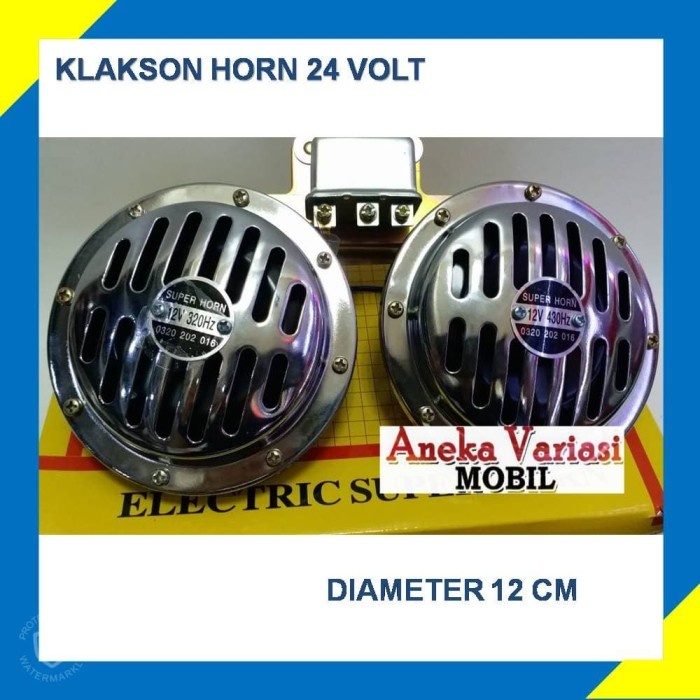 KLAKSON HORN 24 VOLT KLAKSON TRUK BUS MOBIL