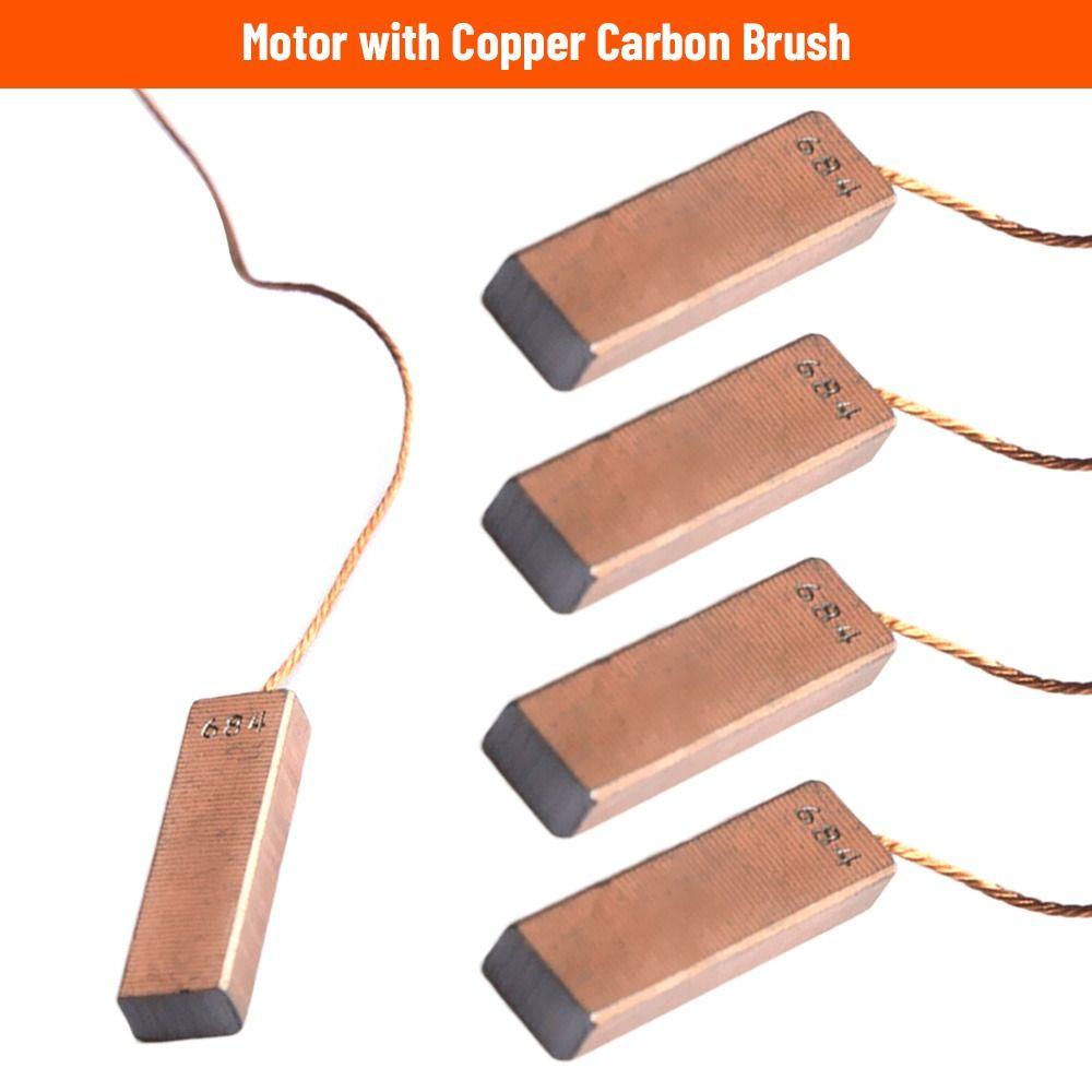 Populer 2pcs Bor Mini Penjualan Panas 5.5 * 10 * 34mm Rotary Tool Generik Carbon Brushes