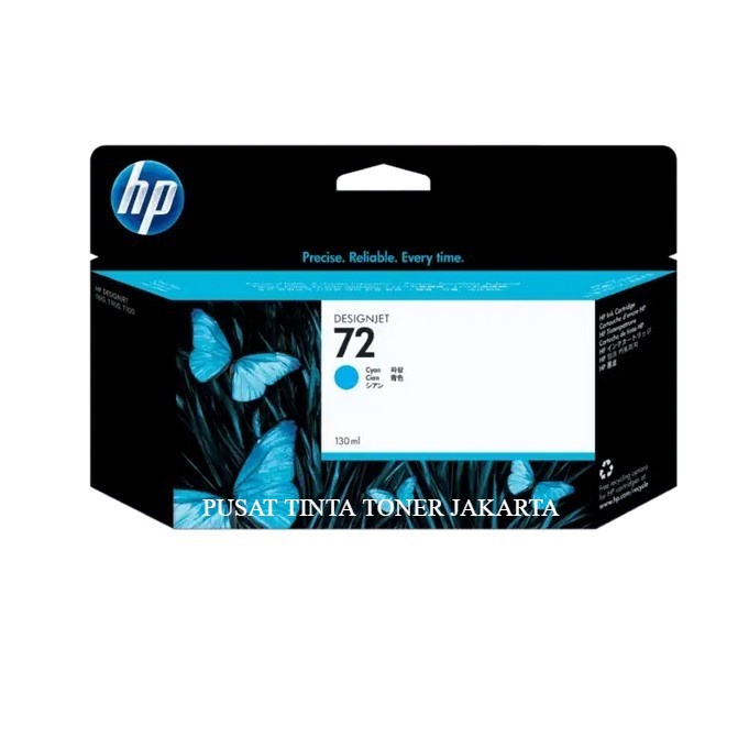 Tinta HP 72 Cyan 130ml = HP Designjet T610, T620, T790, T2300, T1300
