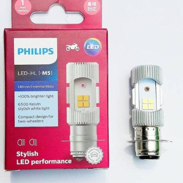 philips ultinon bohlam led-hl m5 hk putih - MFQ CW Terbaru