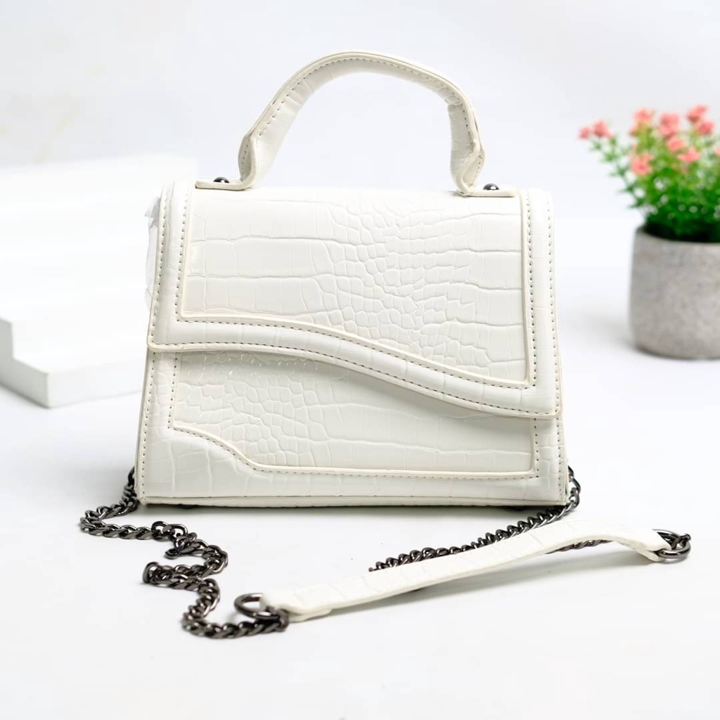 TAS WANITA SELEMPANG RANTAI Z336 SLING BAG PREMIUM IMPORT