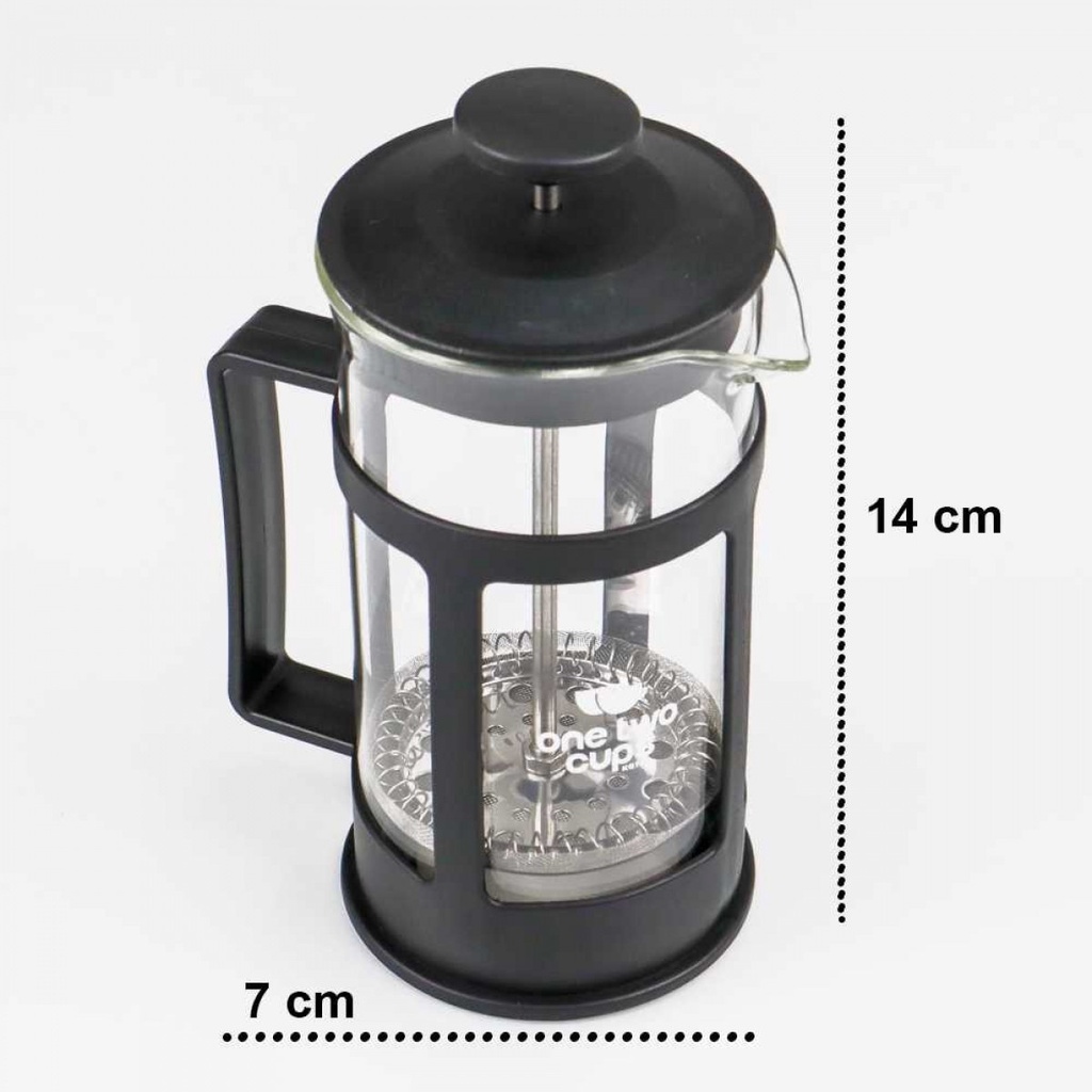 Teko Pot Ceret Membuat Kopi French Press Coffee Maker Kaca Transparan 7RHZCVBK