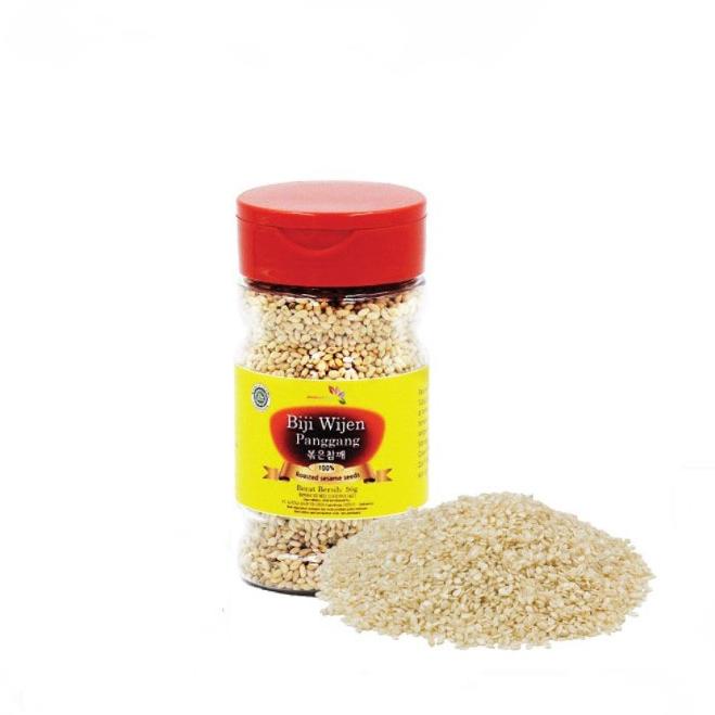 

Murah Lebay--Biji Wijen Panggang JAVA Super Food - Roasted Sesame Seeds 50 Gram