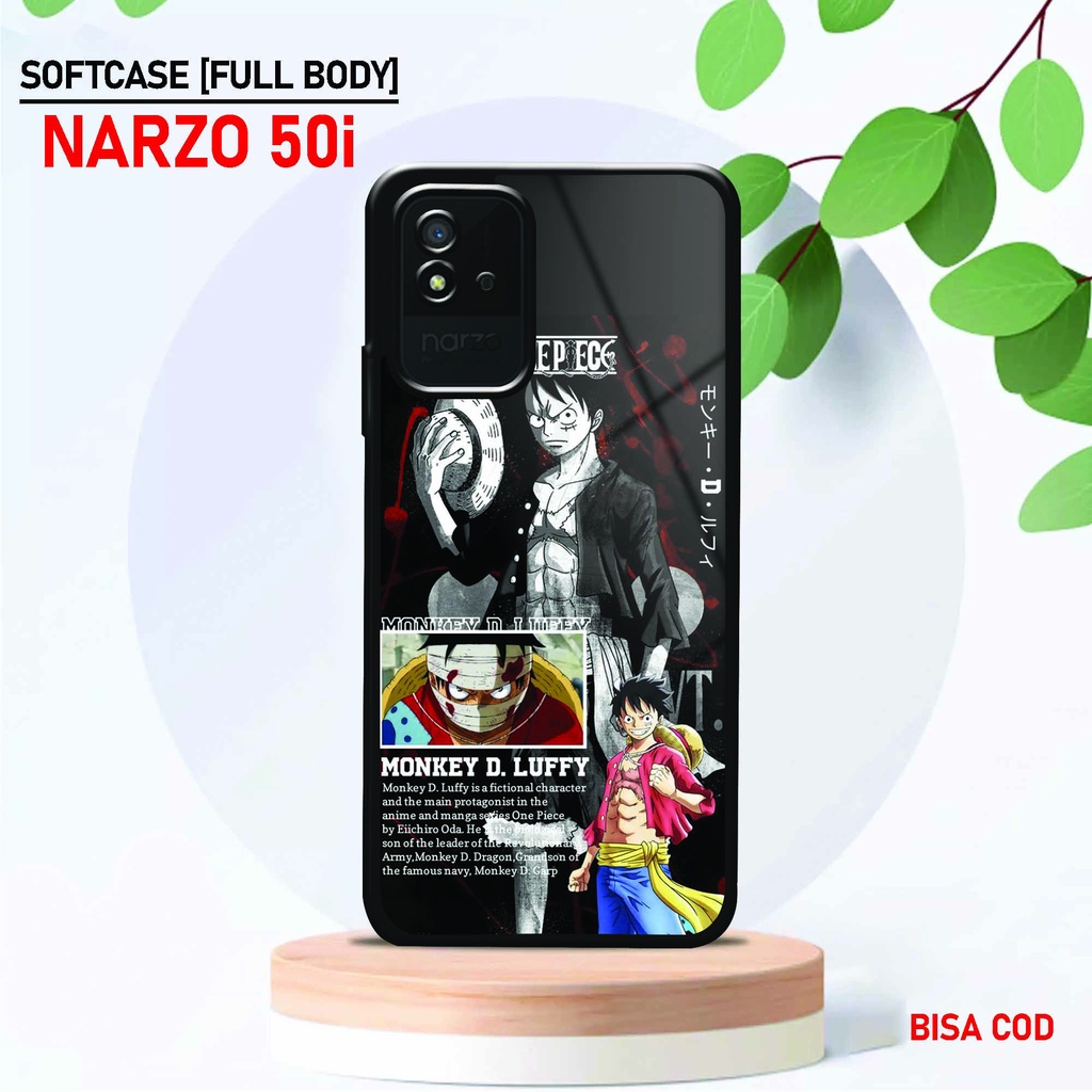 Softcase Glossy Realme Narzo 50i - Fashion Case [ UC 12 ] Realme Narzo 50i - Softcase Mengkilat Real