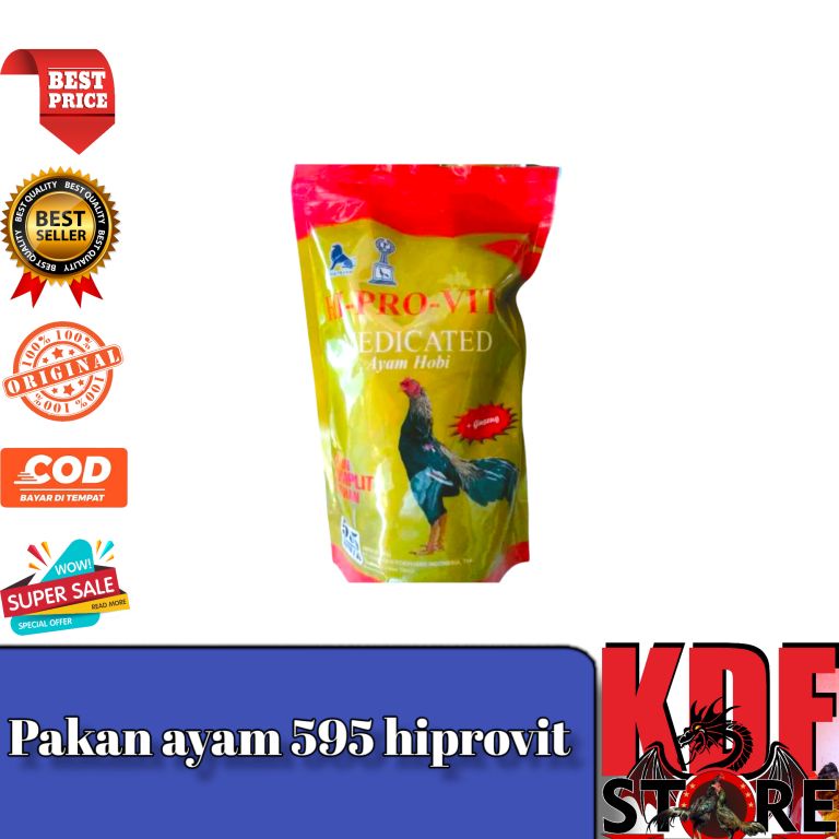 Pur 595 - Hi Pro vite 595 Pakan Ayam Bangkok Dewasa