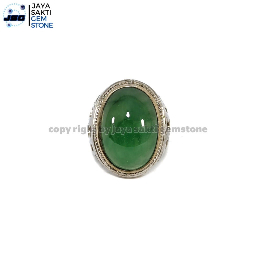 Natural Batu Akik Chrome Chalcedony CC02