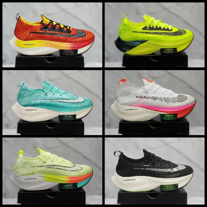 nike zoom alphafly next% white pink
