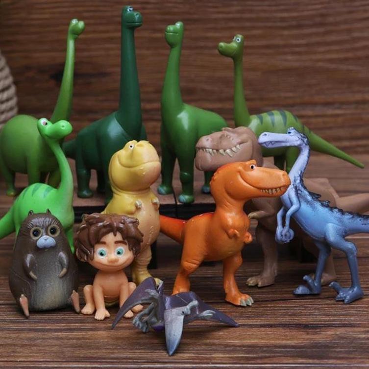 Trendy MAINAN DINOSAURUS TARZAN SET ISI 12PCS DINO JUNGLE TARZAN