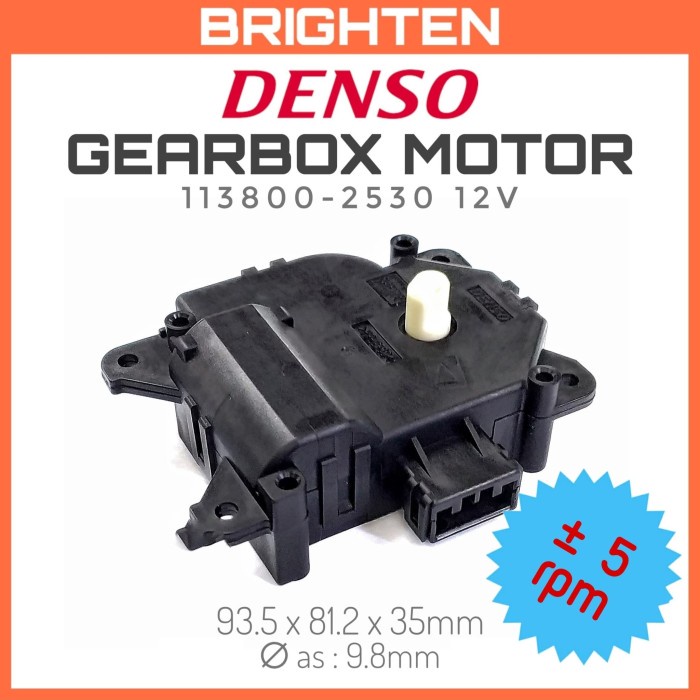 DENSO 113800-2530 12V Gearbox Motor Gear (+/- 5 rpm)