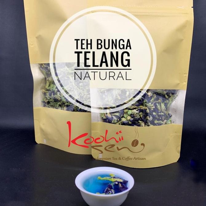 

[COD] Teh Bunga Telang 150 gr - Premium Indonesian Tea - Natural Blue [COD]