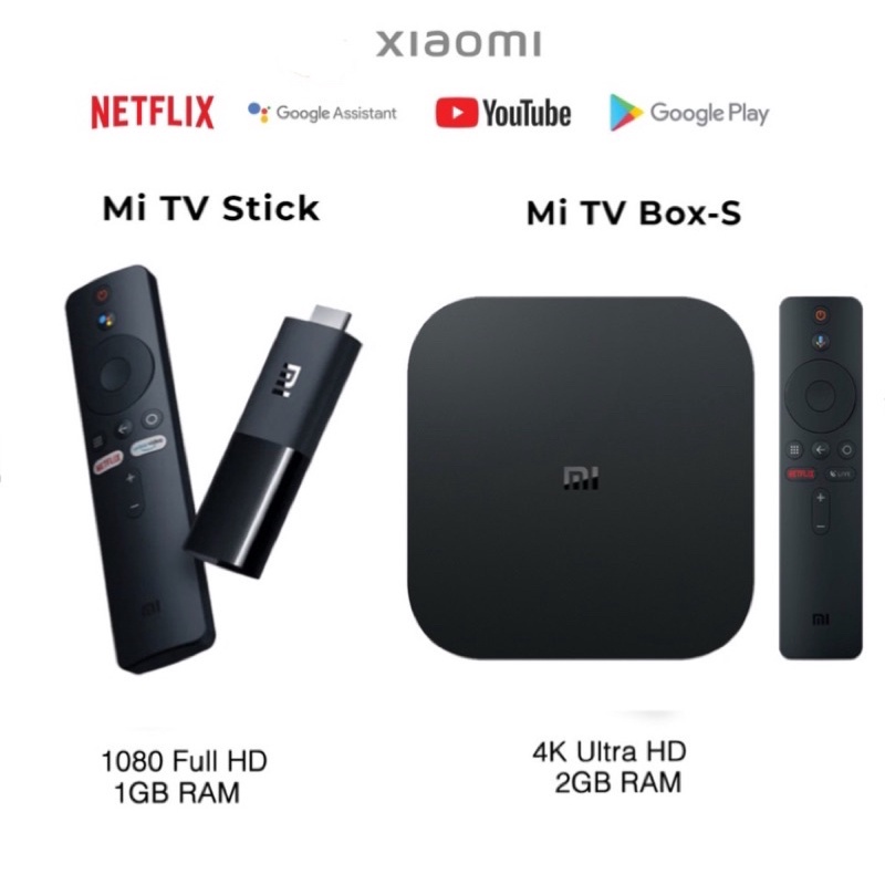 xioMi TV Stick Android TV HDR Quad Core HDMI Seperti xioMibox S