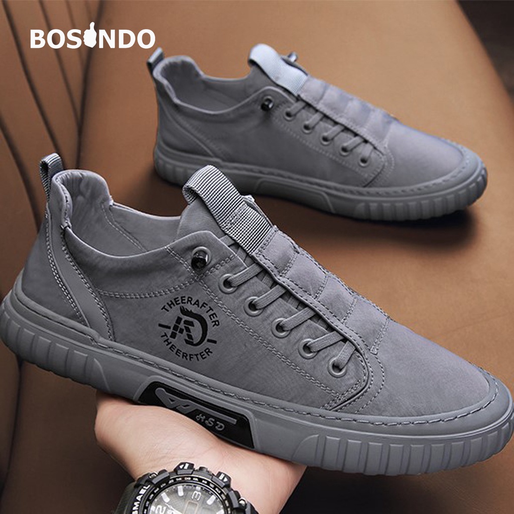 Sepatu BOSINDO K-15 Sepatu Fashion Terbaru Outdoor Traveling Casual Sepatu Sneakers Pria Kekinian Sepatu Sneakers Import-Sepatu Pria Kasual Import- Sepatu Pria Keren -Sepatu Sneakers Pria Kekinian-Sepatu Dewasa Korea Import