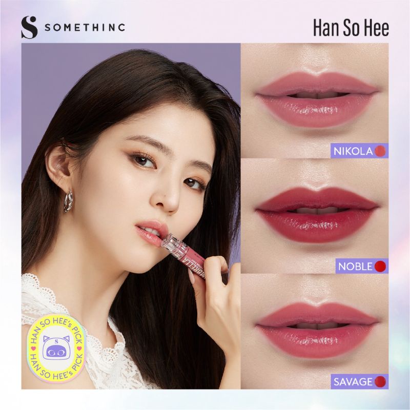 NEW SHADES (GOSEND/COD) SOMETHINC OMBRELLA Lip Totem Tint - Lip Tint Melembapkan Bibir