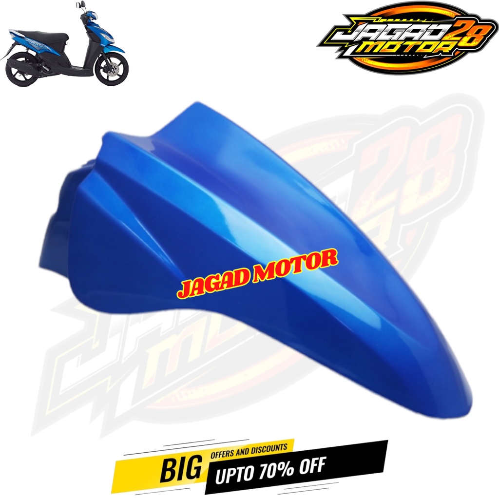 Spakbor Depan Yamaha Mio Smile Biru / Sepakbor Depan Yamaha Mio Smile Biru / Slebor Selebor Depan Yamaha Mio Smile Biru