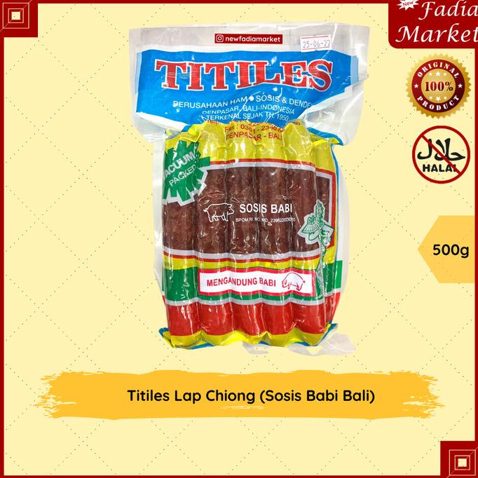 

Sosis Babi Titiles 500gr Bali