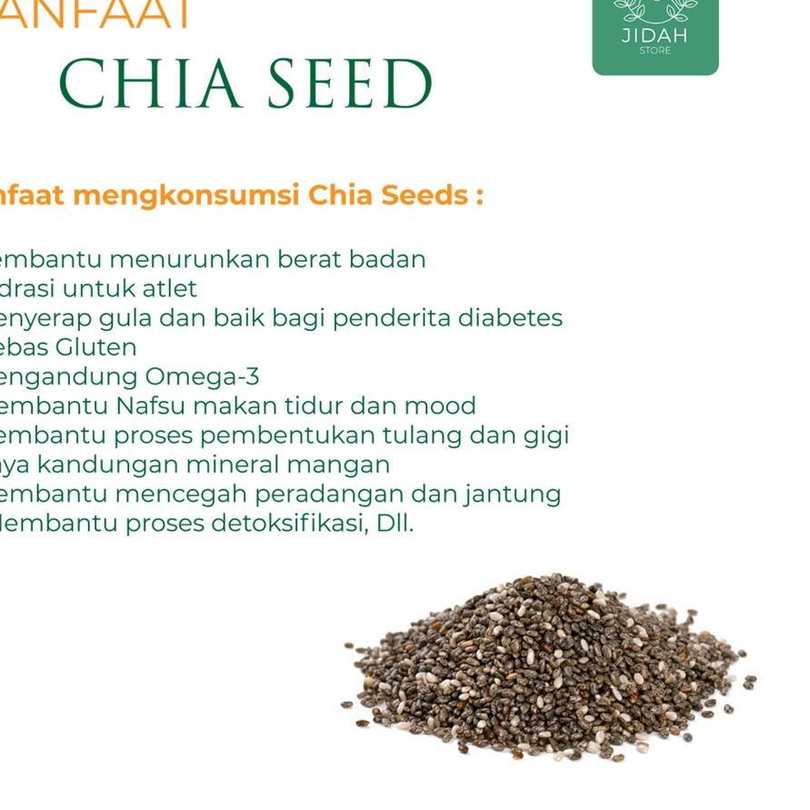 

Grosiran Murah chia seed large !!