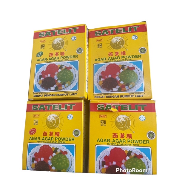 

Satelit - Agar-agar- Aneka Warna