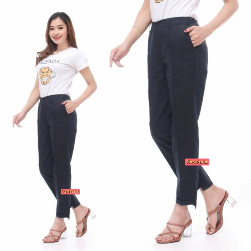 CELANA BAGGY PANTS WANITA CEWEK