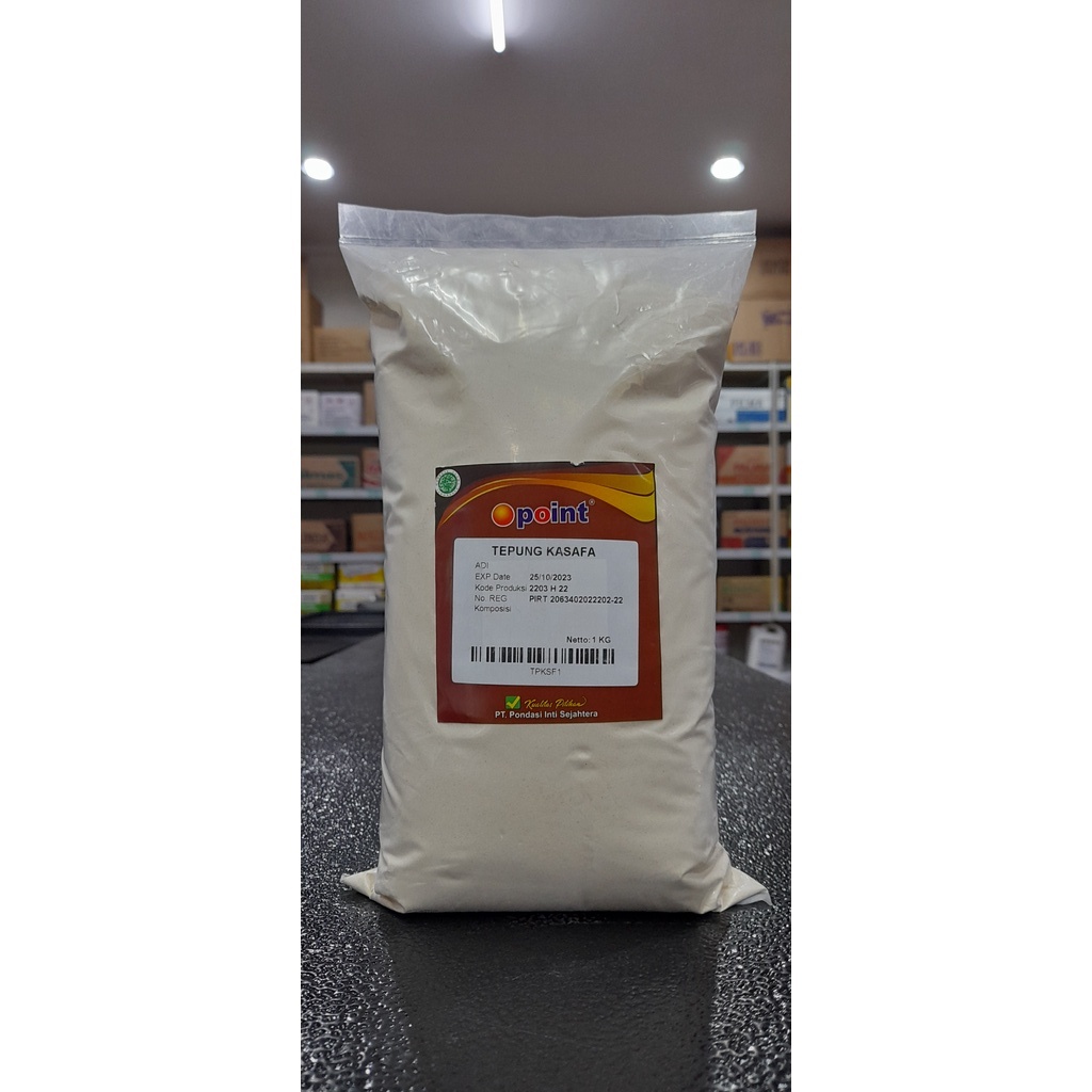

Tepung Kasafa 1kg