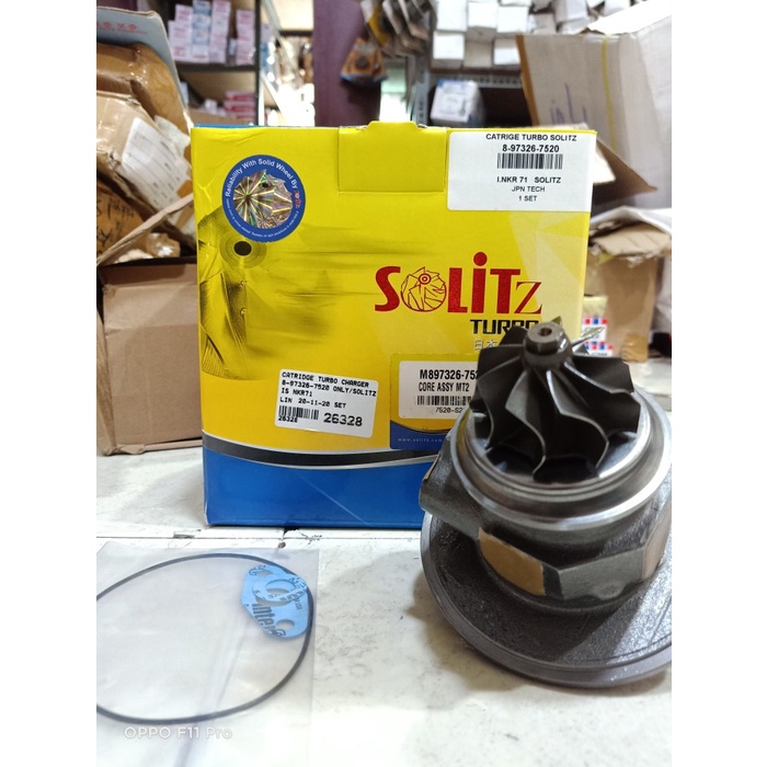 SPAREPART - Catrdige Turbo Charger Isuzu NKR 71 Solitz Japan AKSESORIS MOBIL - OTOMOTIF