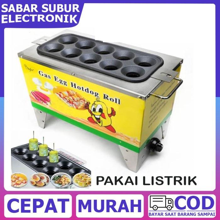 Sostel Kompor Sosis Jeho Sostel Etl Je10/Mesin Sostel 10 Lubang -Listrik