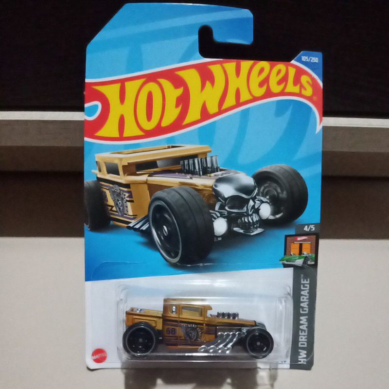 Bone Shaker Hotwheels Gold