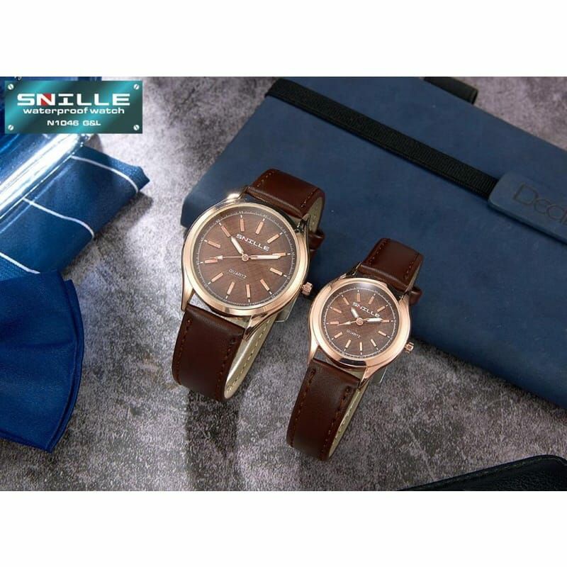 JAM TANGAN TERBARU BAHAN KULIT SINTETIS IMPORT BAYAR DITEMPAT