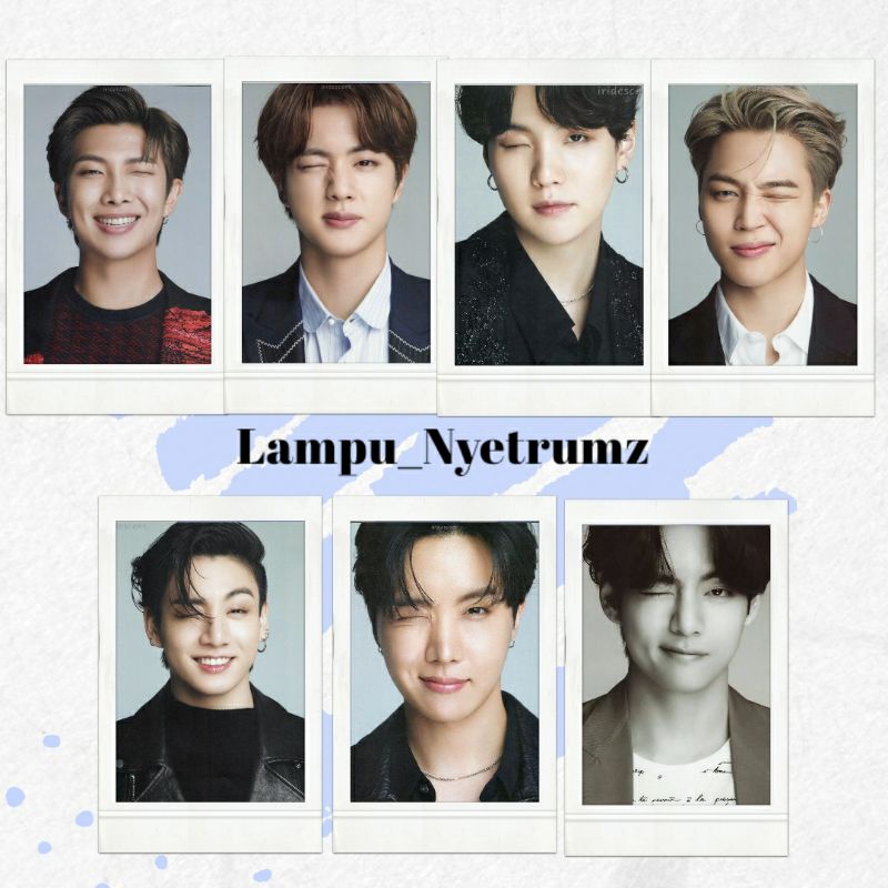 Photocard BTS x Dicon wink Photocard BT21 Polaroid BTS Poster bts foto bts album bts kpop Photostrip