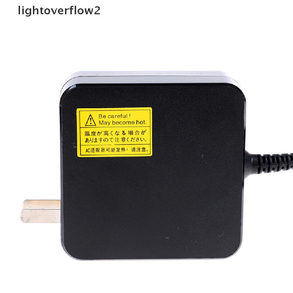 (lightoverflow2) Adapter Power Charger USB Tipe-C 65W Untuk HP / Laptop