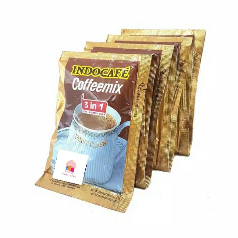 

[PRODUK FC80F] INDOCAFE COFFEMIX 3 In 1 20gr renceng isi 10 Sachet KBZ