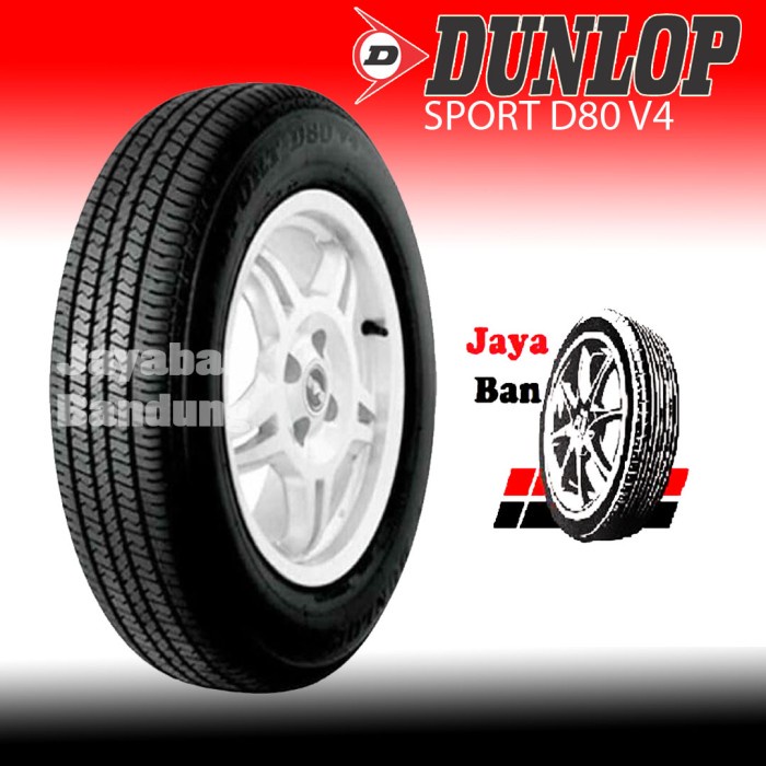 BAN Mobil Dunlop D80V4 Size 205/65 R15 - Ban Mobil Innova, Camry, Panther 205 65 R15