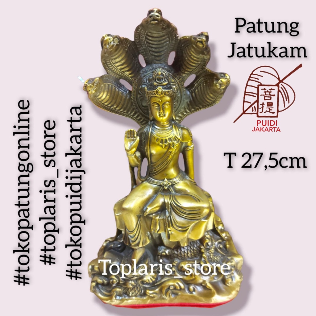 Patung Dewa Jatukam 12in Kuningan New